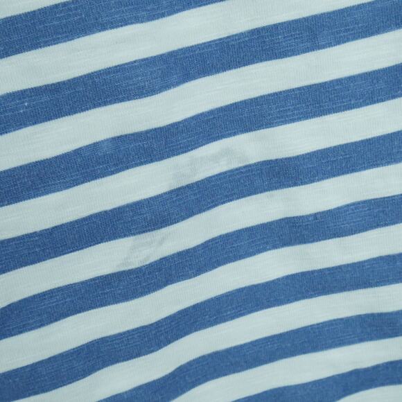 Tommy Bahama Disney XS Women's Top Minnie Stripe Henley Resort Preppy Floral - Picture 10 of 11